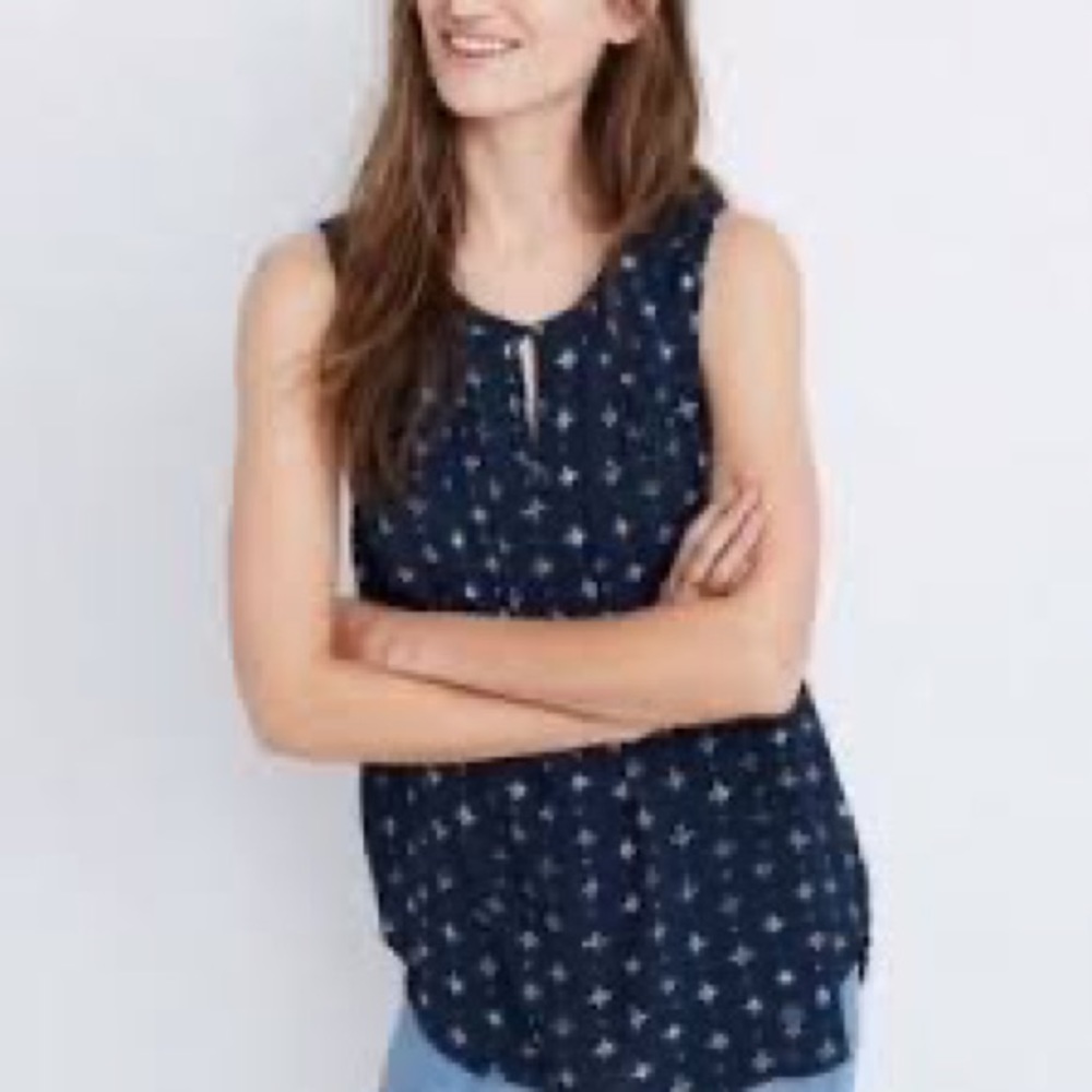 Madewell Memory Tank Medallion Dot